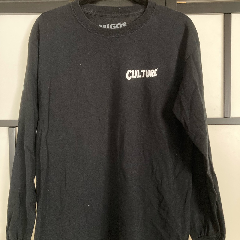 Migos Black Culture Long Sleeve Tee
